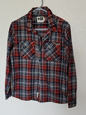 Salty Crew Flannel ~ Size S